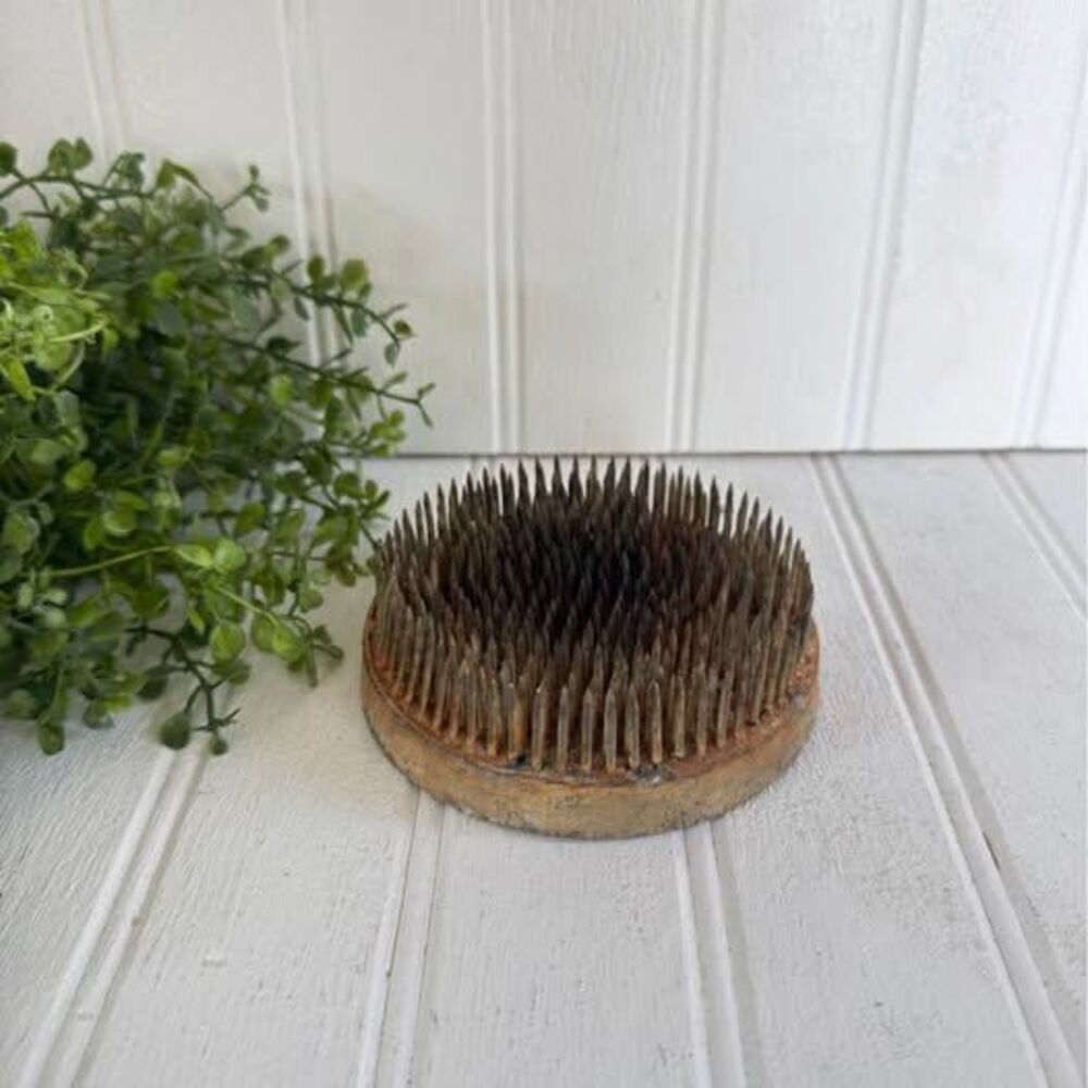 Vintage Metal Flower Frog